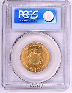 1980 MARIAN ANDERSON 1/2 Oz. COMMEMORATIVE GOLD MEDAL AMERICAN ARTS PCGS MS66