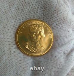1980 US Gold (1/2 oz) American Commemorative Arts Medal Marian Anderson