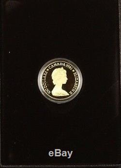 1981 Canada National Anthem $100 22k Gold Proof Commem Coin as Issued