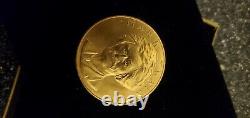 1981 Mark Twain Commemorative Medal American Arts 1 Oz Gold Coin