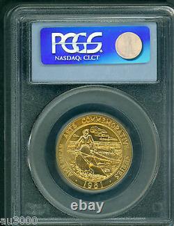 1981 WILLA CATHER COMMEMORATIVE 1/2 Oz. GOLD MEDAL AMERICAN ARTS PCGS MS64