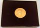 1981 Willa Cather Commemorative 1/2 Ounce Gold Medal Original Box As Issued