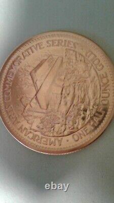 1982 Frank Lloyd Wright American Arts Commemorative Medal 1/2oz GOLD