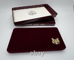 1983-1984 Olympic 3 Coin Commemorative Proof Set with $10 Gold & 2 Silver Dollars