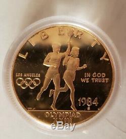 1984 $10 Gold Olympic Coin Set Proof