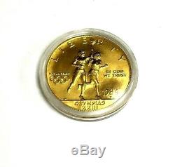 1984 Olympic $10 Gold Commemorative Liberty Coin Los Angeles