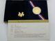 1984 Olympics Commemorative $10 Gold Coin Proof With Box & Coa