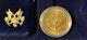 1984 Us Olympic $10 Gold Eagle Proof -w Coin (1) Coin Very Collectible Coa
