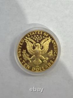 1984 U. S. Olympics Gold & Silver Proof Commemorative 3 Coin Set with Box