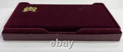 1984 U. S. Olympics Gold & Silver Proof Commemorative 3 Coin Set with Box