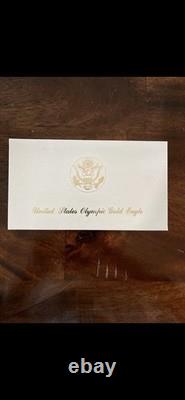 1984 W $10 Commemorative Gold Coin LA Olympics