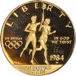 1984-W Olympics Commemorative Gold $10 PCGS PR69 DCAM