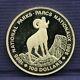 1985 1/2oz Canada $100 23k. 9167 Gold National Parks Commemorative Coin Big Horn