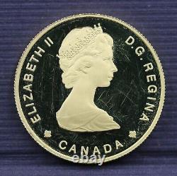 1985 1/2oz Canada $100 23K. 9167 Gold National Parks Commemorative Coin Big Horn