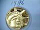 1986 Gold Statue Of Liberty Commemorative $5.00 Gold Coin