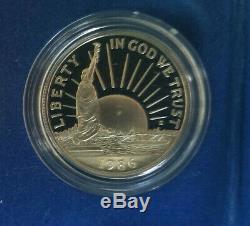 1986 Liberty (3) Coin PROOF Commemorative Set 90% Pure Gold 90% Pure Silver BU