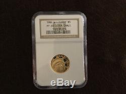1986 Liberty $5 Gold Commemorative Coin. NGC Graded PR69 UltraCam. No Reserve