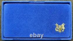 1986 Liberty Commemorative 3 Coin Proof Set Gold & Silver With Box & COA