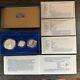 1986 S Proof Us Mint Liberty Commemorative Coin Set Includes Silver & Gold Coins