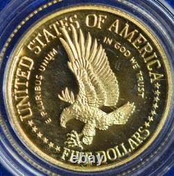 1986 Statue of Liberty Commemorative 3 Coin Silver & $5 Gold Proof Set, C8478