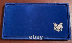 1986 US Liberty Commemorative Proof $5 Gold & Silver 3-Coin Set Case & COA