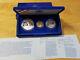 1986 Us Liberty Proof, 3 Piece Coin Set, Silver Half, Dollar, And $5 Gold Coins