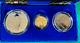 1986 Us Mint Liberty $5 Gold & Silver 3-coin Commemorative Set Withcoa