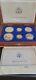 1986 U. S. Commemorative 6 Coin Liberty Set Gold, Silver, Clad Withboxes & Cofas