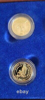 1986 U. S. Commemorative 6 Coin Liberty Set Gold, Silver, Clad withBoxes & CofAs