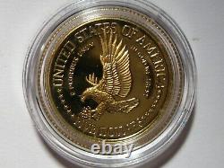 1986 U. S. Mint Liberty Three Coin Set, Gold, Silver & Clad Coins