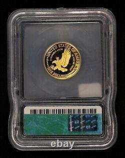 1986-W G$5 Statue of Liberty Commemorative Gold Coin ICG PROOF 70 DCAM G1412
