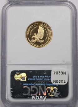 1986-W Gold NGC PF70 ULTRA CAMEAO $5 Statue of Liberty Commemorative NG2114 comb