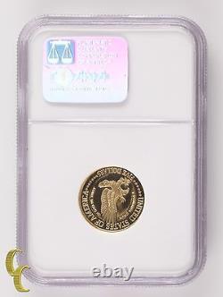 1986-W Liberty G$5 Gold Commemorative Graded by NGC as PF-69 Ultra Cameo