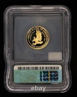 1986-W Statue of Liberty Commemorative Proof Gold Coin ICG PR 70 DCAM G1410