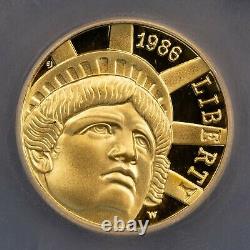 1986-W Statue of Liberty Commemorative Proof Gold Coin ICG PR 70 DCAM G1410
