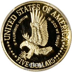 1986-W US Gold $5 Statue of Liberty Commemorative Proof PCGS PR69 DCAM