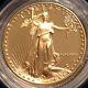 1987-p $25 American Gold Eagle Proof Coin 1/2 Troy Oz Gold With Coa
