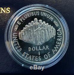 1987 US Constitution 4-Coin Commemorative Set