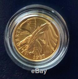 1987 US Constitution 4-Coin Commemorative Set