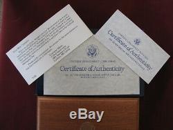 1987 US Constitution 4-Coin Commemorative Set, gold, silver, proof, uncirculated