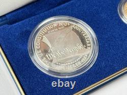 1987 United States Constitution Coins US Gold Coin 5 Dollar 8.3 grams 90% Gold 1