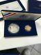 1987 W $5 Gold & $1 Silver 2 Coin Proof Set Constitution Box & Coa