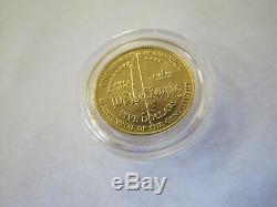 1987-W Constitution 5 Dollar Gold Coin