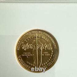 1987 W Constitution $5 NGC MS70 Gold Coin