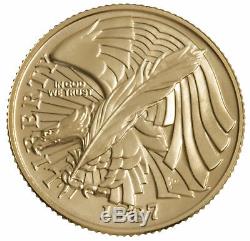 1987-W Constitution $5 UNC Gold Commemorative