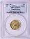 1987-w U. S. Constitution Bicentennial Gold $5 Pcgs Ms69