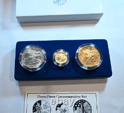 1988 America In Space Young Astronaut Medal Program Gold Silver Bronze Coin Set