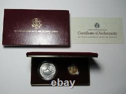 1988 Olympic $5 Gold & $1 Silver Commemorative 2-Coin Set UNC
