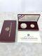 1988 Us Mint $1 Silver $5 Gold Olympic Proof 2 Coin Commemorative Set With Box Coa