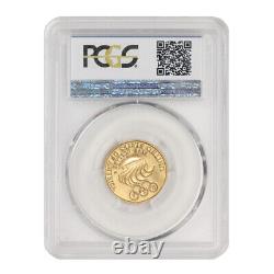 1988-W $5 Gold Nike Seoul Olympic PCGS MS69 Commemorative. 2419 oz coin